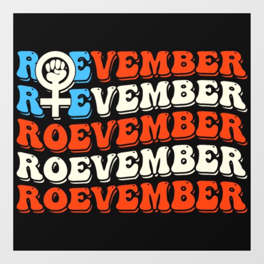 Verkiezingen van 24 november raamsticker (Vel)