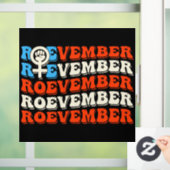 Verkiezingen van 24 november raamsticker (Huis)