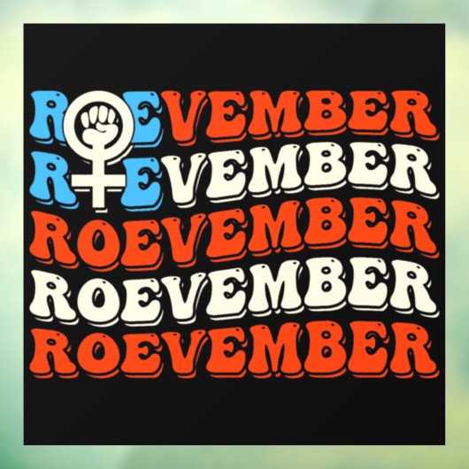 Verkiezingen van 24 november raamsticker (Vel 3)