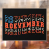 Verkiezingen van 24 november raamsticker (Vel 2)