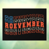 Verkiezingen van 24 november raamsticker (Vel 3)