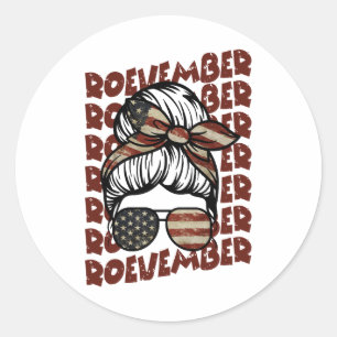 Verkiezingen van 24 november ronde sticker