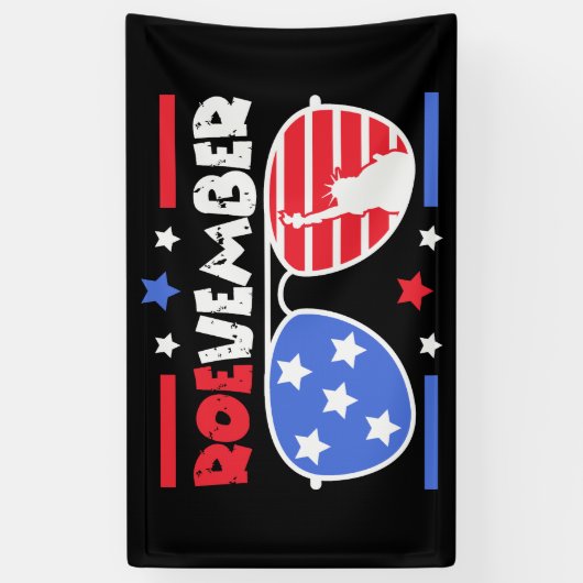 Verkiezingen van 24 november spandoek (Verticaal)