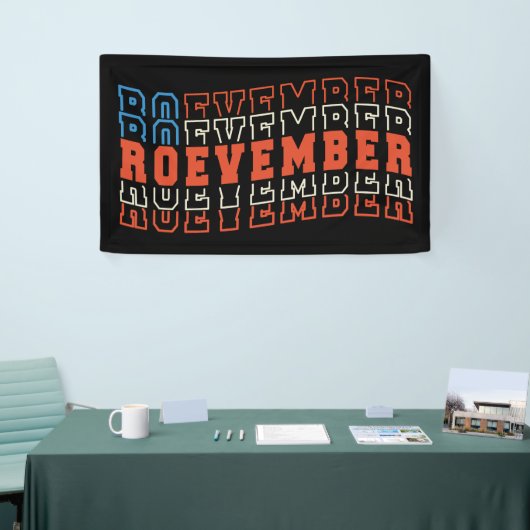 Verkiezingen van 24 november spandoek (Beurs)