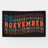 Verkiezingen van 24 november spandoek (Horizontaal)