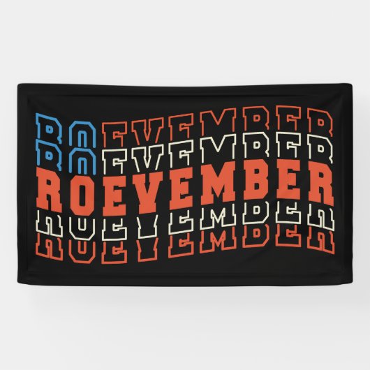 Verkiezingen van 24 november spandoek (Horizontaal)