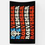 Verkiezingen van 24 november spandoek (Verticaal)