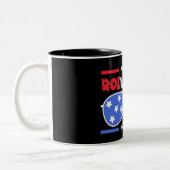 Verkiezingen van 24 november tweekleurige koffiemok (Links)