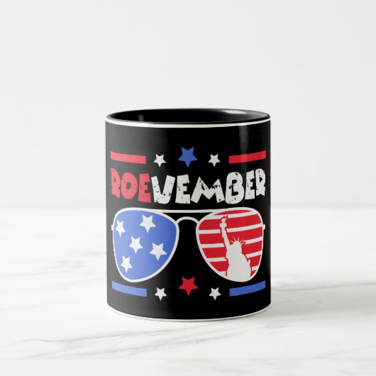 Verkiezingen van 24 november tweekleurige koffiemok (Center)