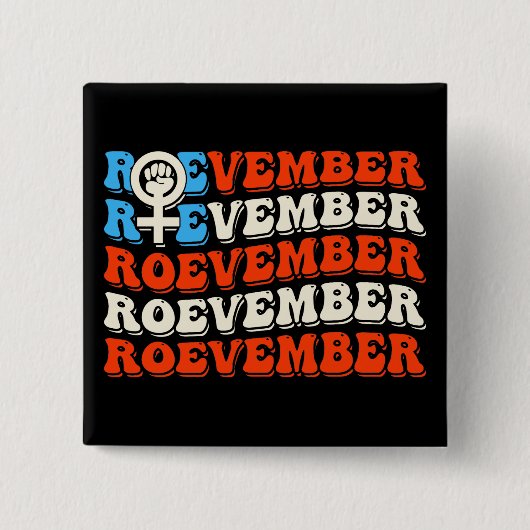 Verkiezingen van 24 november vierkante button 5,1 cm (Voorkant)