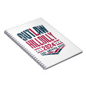  verkiezingen verbieden Amerikaanse vlag Hillbilly Notitieboek (Rechterzijde)