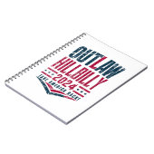  verkiezingen verbieden Amerikaanse vlag Hillbilly Notitieboek (Linkerzijde)