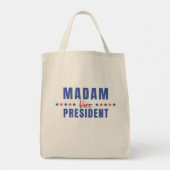 Verkiezingen voor het President 2024 - Kamala Harr Tote Bag (Achterkant)