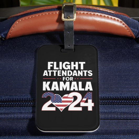 Verkiezingen voor Kamala Harris 2024 Bagagelabel (Voorkant Insitu 2)