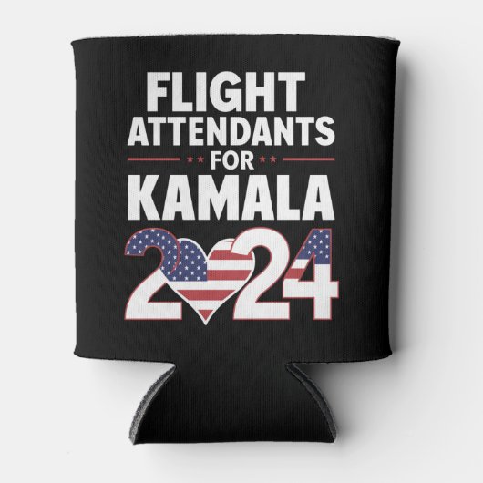 Verkiezingen voor Kamala Harris 2024 Blikjeskoeler (Voorkant)