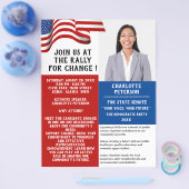 Verkiezingen voor politieke bijeenkomsten of evene flyer (Enkel)