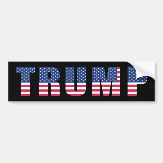 Verkiezingen voor Trump 2020 Bumpersticker (Voorkant)