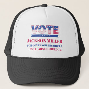 Verkiezingen VS 2026 Politieke Campagne Trucker Pet