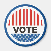 verkiezingen vs - president stembriefje politiek magneet (Voorkant)