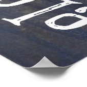 Verkiezingen zijn belangrijk. Stem! WordArt™-Poste Poster (Hoek)