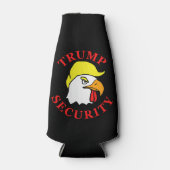 Verkiezingsbeveiliging voor Donald Trump Flesjeskoeler (Voorkant)