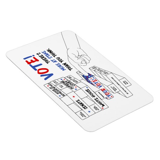 Verkiezingsbloktoren Meer op het spel Magneet (Rechterzijde)