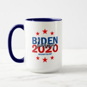 Verkiezingscampagne 2-toon Biden Harris 2020 Mok (Links)