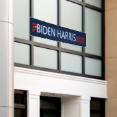 Verkiezingscampagne Biden Harris Democratic 2020 Spandoek (Buitenkant Gebouw)