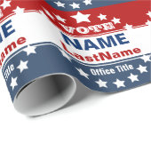 Verkiezingscampagne Cadeaupapier (Rol Hoek)