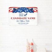 Verkiezingscampagne Custom Political Candidate 202 Spandoek (Insitu)