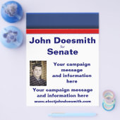 Verkiezingscampagne Flyer Sjabloon (Enkel)