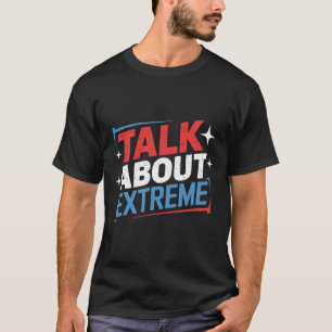 Verkiezingscampagne Harris praat over extreme T-shirt