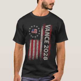 Verkiezingscampagne JD Vance President 2028 T-shirt