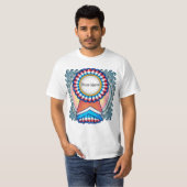 Verkiezingscampagne lint t-shirt (Voorkant volledig)