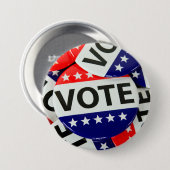 verkiezingscampagne ronde button 7,6 cm (Voorkant /achterkant)