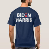 Verkiezingscampagne voor Biden/Harris T-shirt (Achterkant)