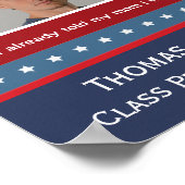 verkiezingscampagne voor studenten met foto grappi poster (Hoek)