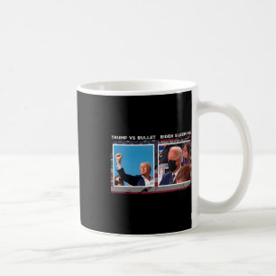 Verkiezingscampagne VS 2024 trump Vs Kogel Koffiemok