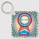 verkiezingscampagnelint sleutelhanger (Voorkant)