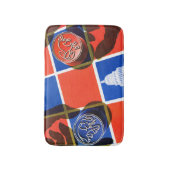 Verkiezingscheckbord Badmat (Voorkant Verticaal)