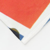 Verkiezingscheckbord Fleece Deken (Hoek)