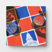 Verkiezingscheckbord Fotoplaat (Voorkant)