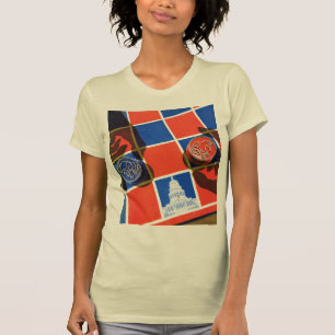 Verkiezingscheckbord T-shirt