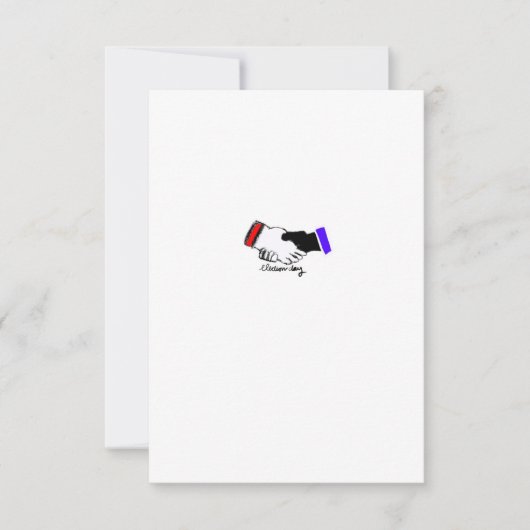 Verkiezingsdag Bedankkaart (Voorkant)