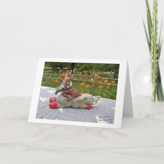 Verkiezingsdag - Politieke dieren Kaart (Voorkant)