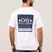 Verkiezingsdag T-Shirt (Achterkant)