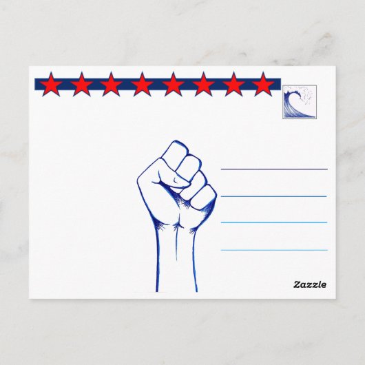 Verkiezingsherinnering! Briefkaart (Achterkant)