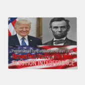 Verkiezingsinmenging Deurmat (Voorkant)