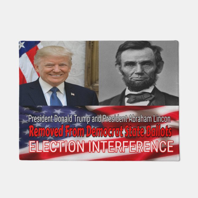 Verkiezingsinmenging Deurmat (Voorkant)