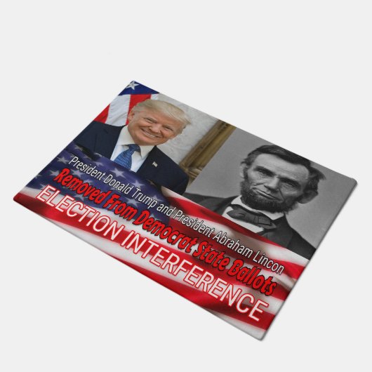 Verkiezingsinmenging Deurmat (Schuin)